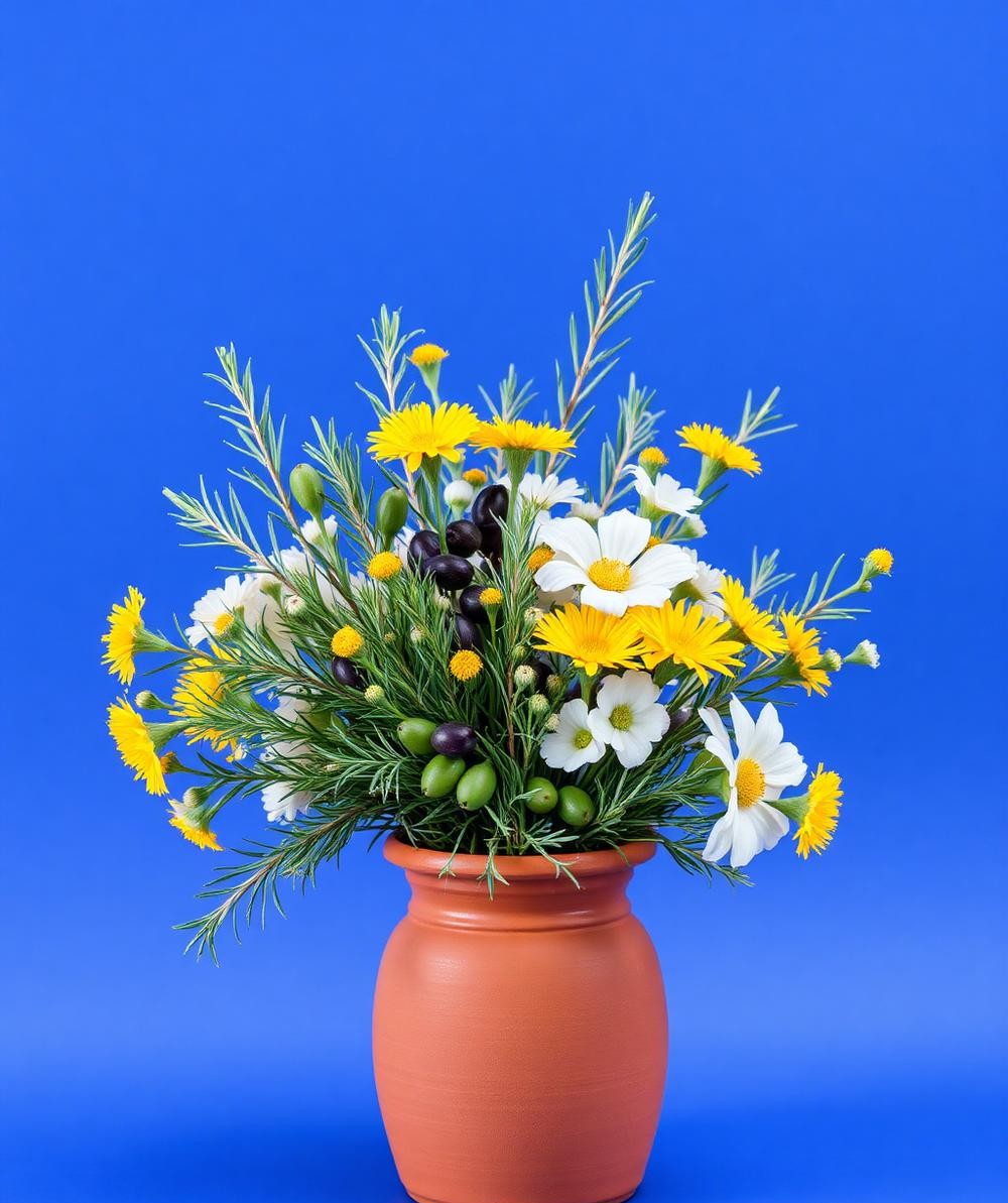 Composición floral Migdia
